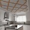 Ekena Millwork 33W x 33H x 38T Small Marrakesh Decorative Fretwork Wood Ceiling Panels, Cherry CELW33X33X0375MRKCH - alternate 9